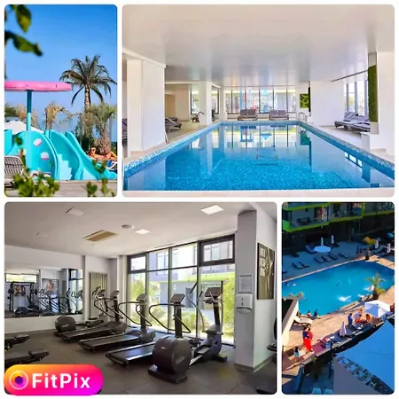 Panoramic Saeview - Pool & דירה Năvodari